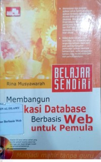 Image of Belajar Sendiri Membangun Aplikasi Database Berbasis Web