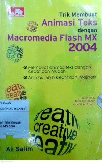 Image of Trik membuat animasi teks dengan macromedia flash MX 2004